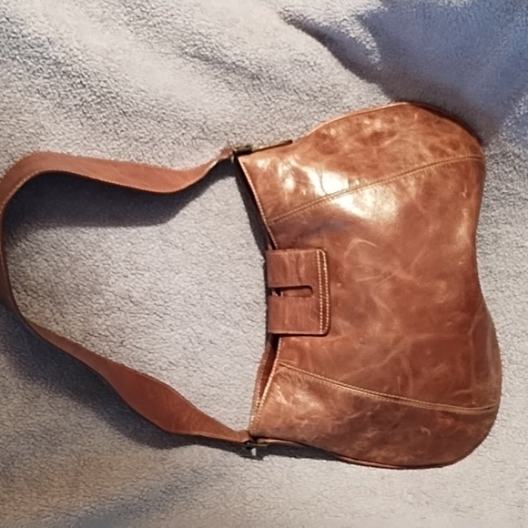 Leather Shoulder Bag EUC - Picture 2 of 7